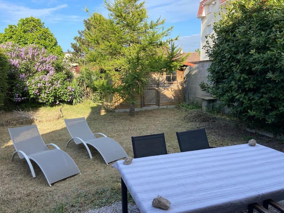 Maison De Vacances Pour 8 Personnes Stella Plage - Villa Poppee Cucq Dış mekan fotoğraf